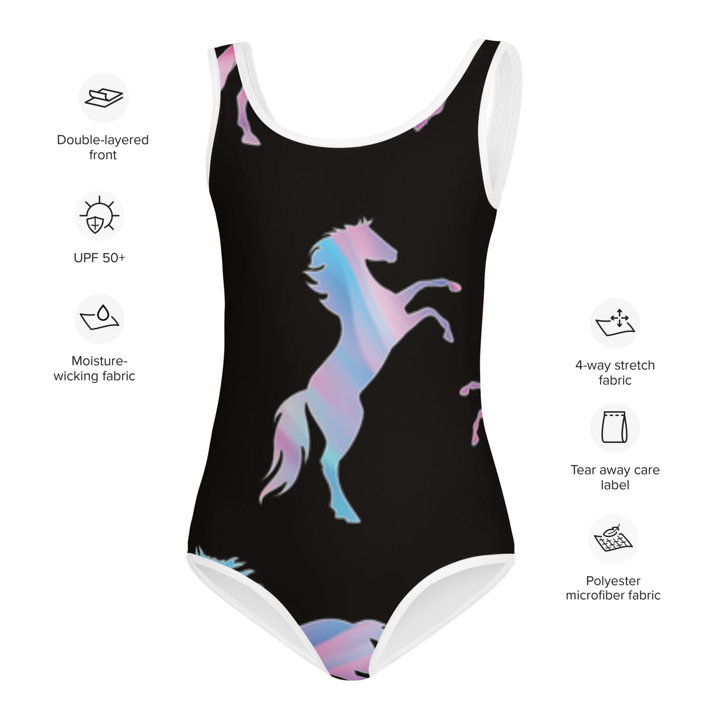 All-Over Print Kids Swimsuit