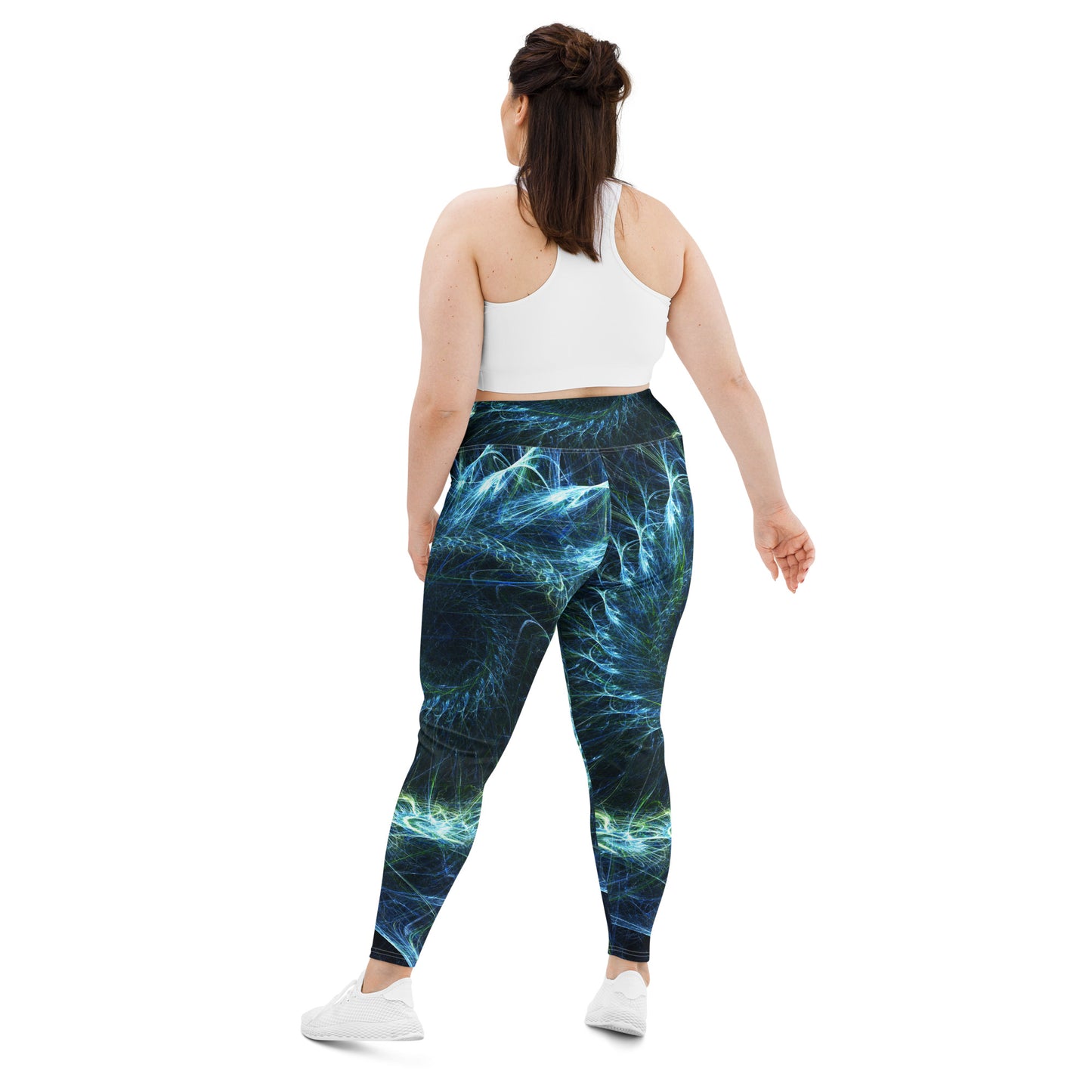 Legging à imprimé intégral grande taille