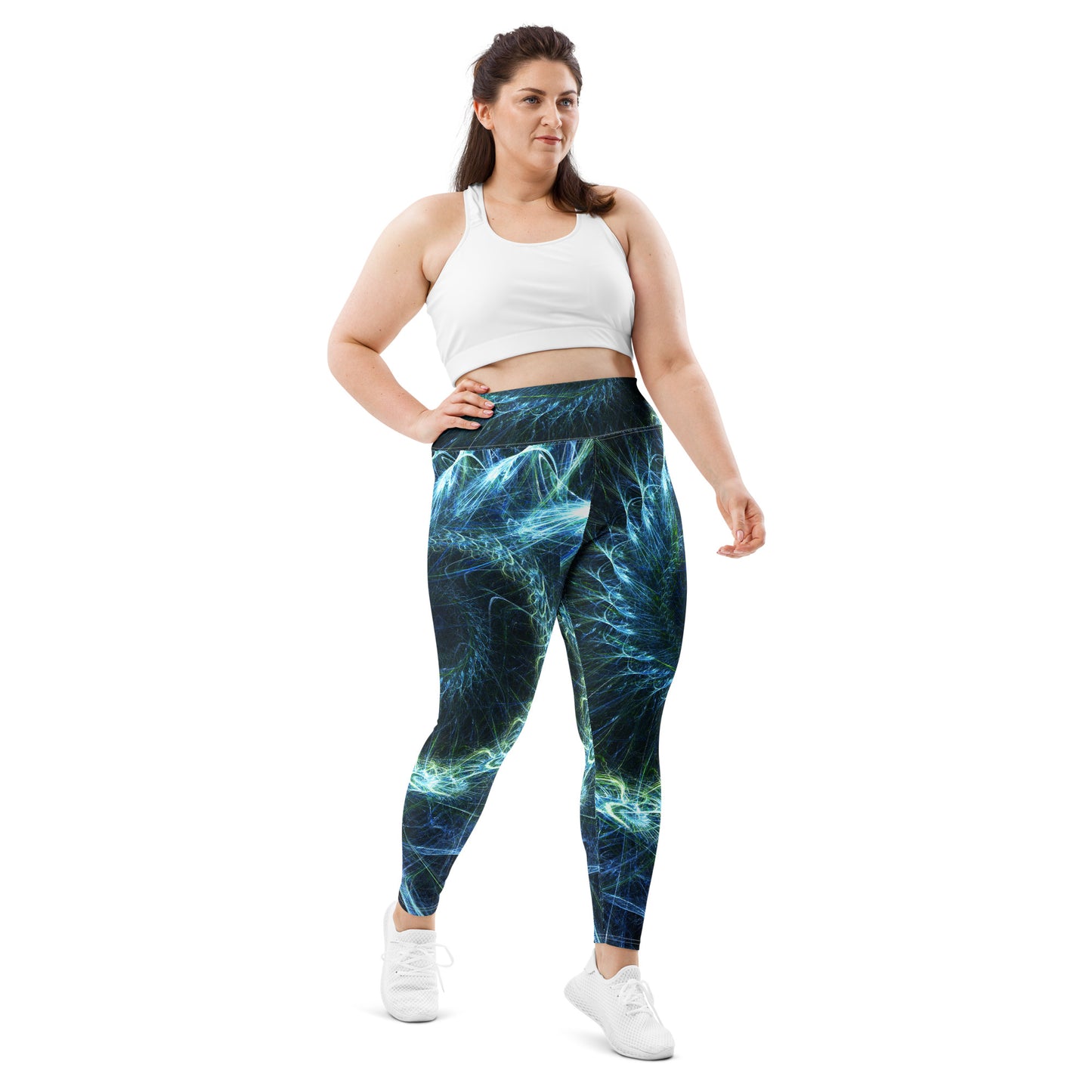 Legging à imprimé intégral grande taille