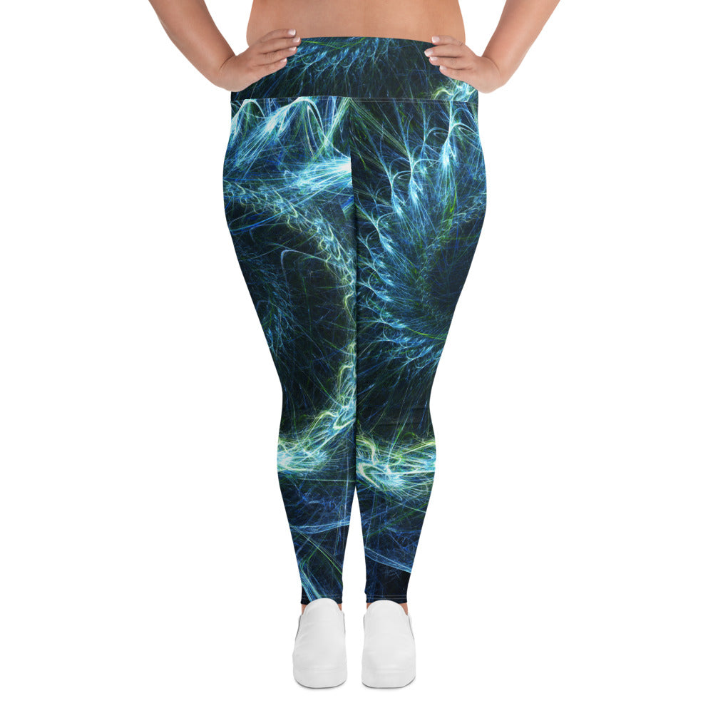 All-Over Print Plus Size Leggings