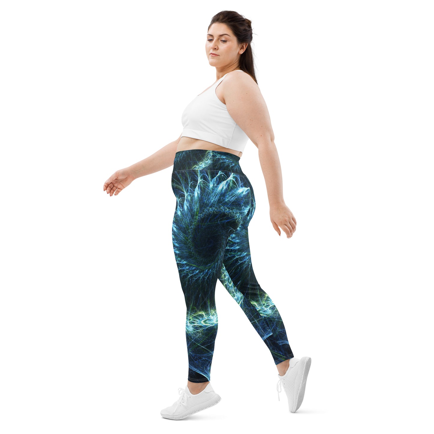 Legging à imprimé intégral grande taille