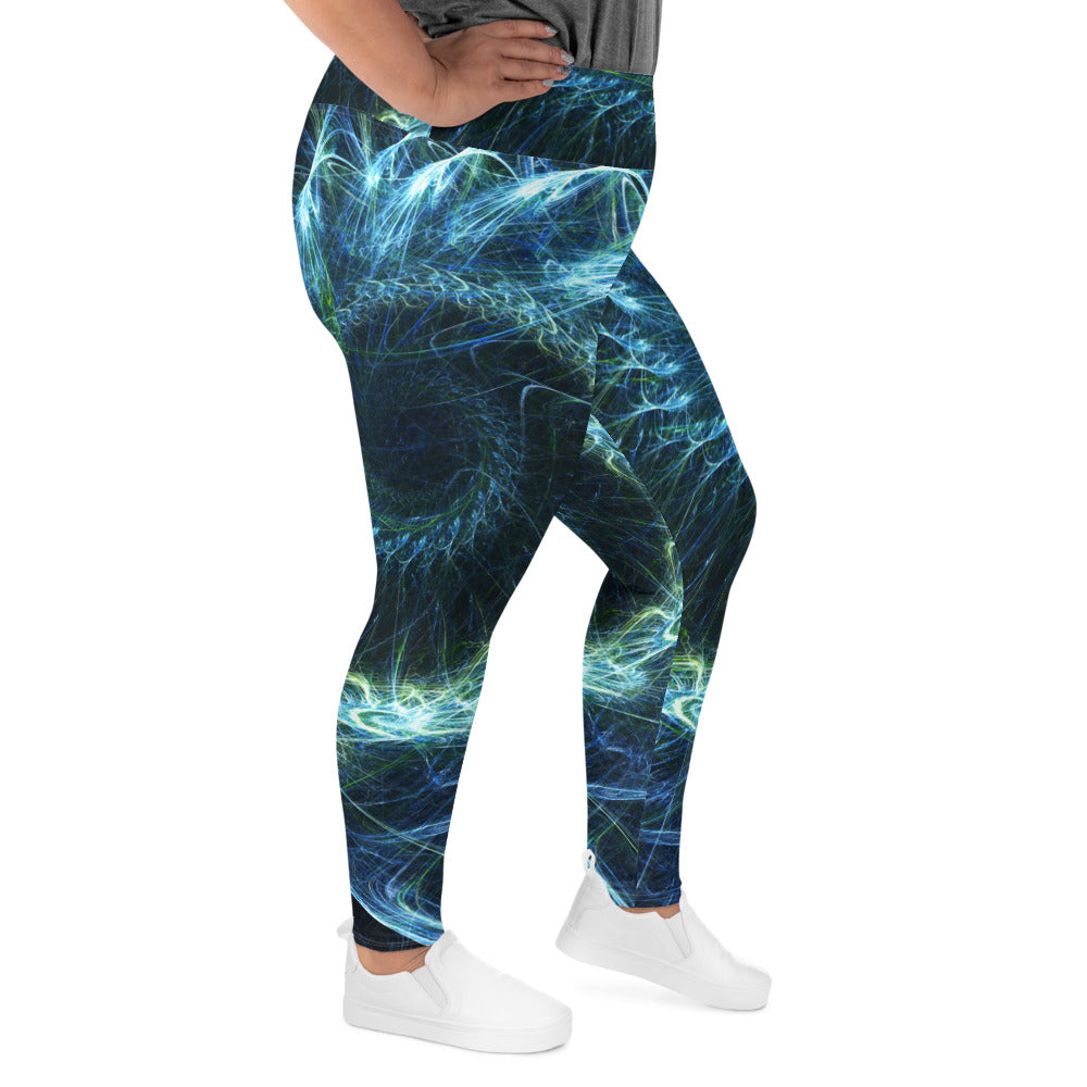 All-Over Print Plus Size Leggings