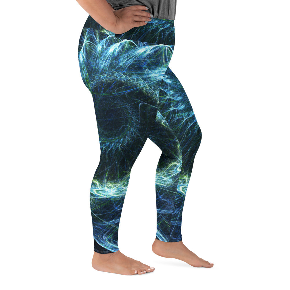 All-Over Print Plus Size Leggings