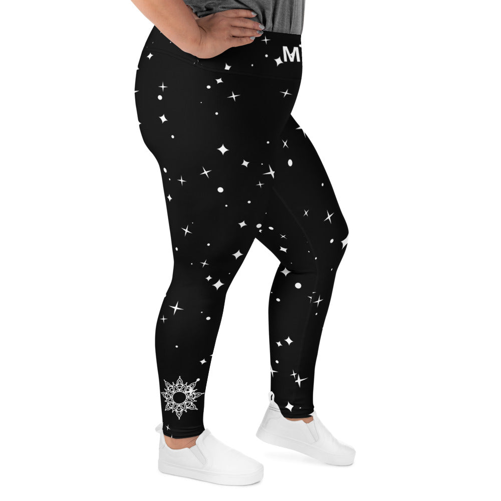 Legging à imprimé intégral grande taille