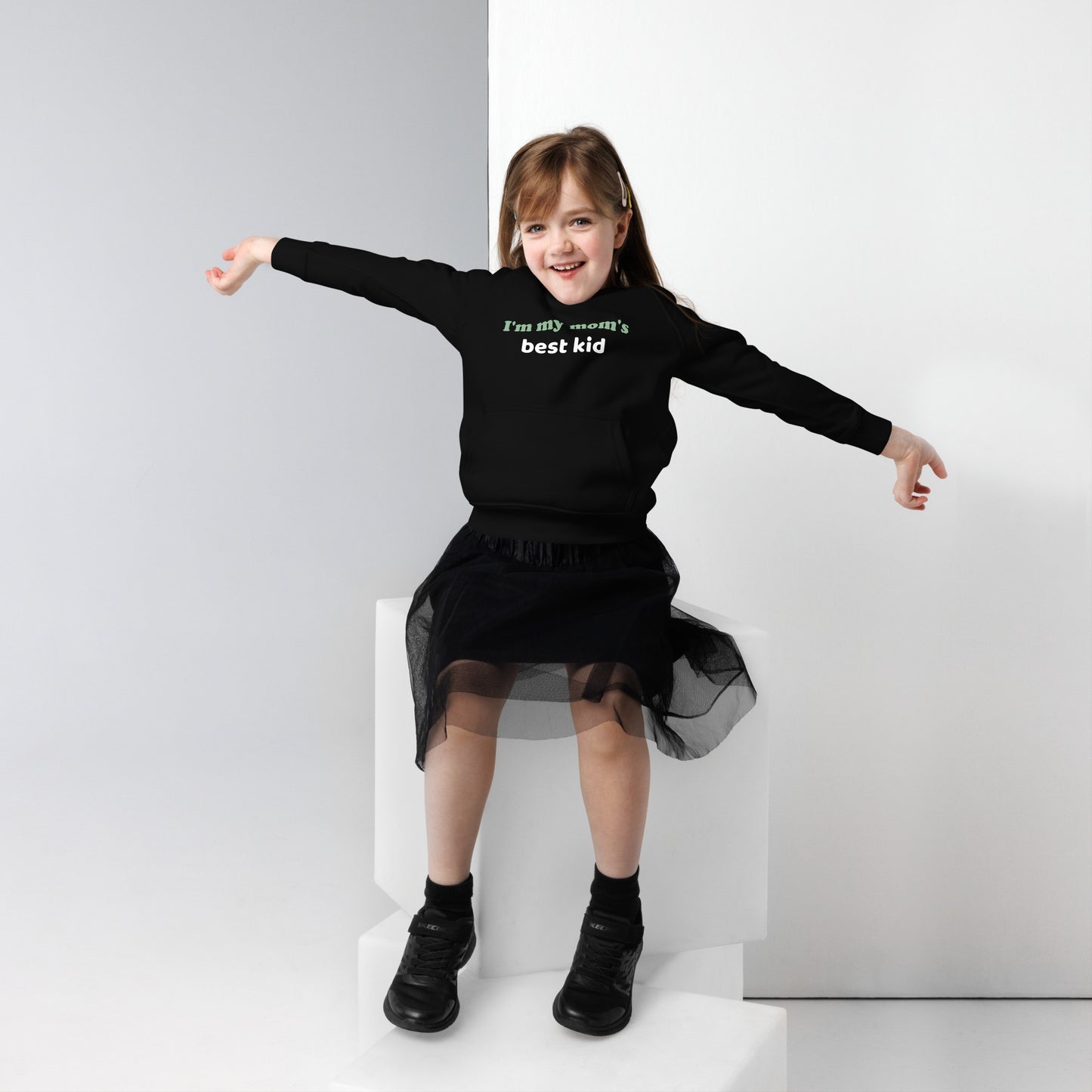 Sweat à capuche écologique pour enfants