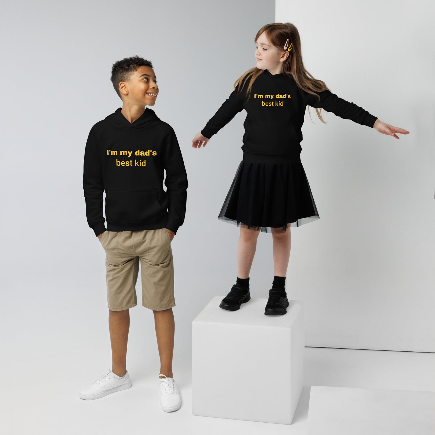 Sweat à capuche écologique pour enfants