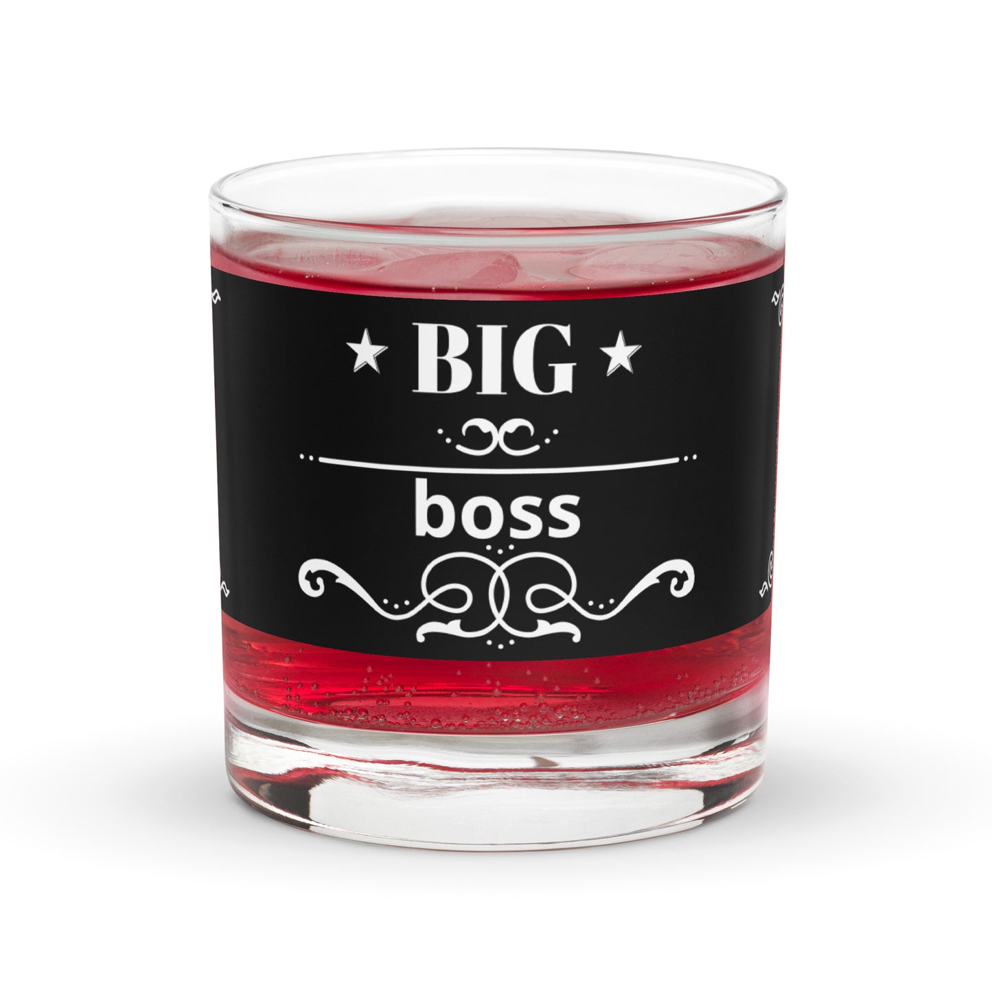 BIG boss Rocks glass