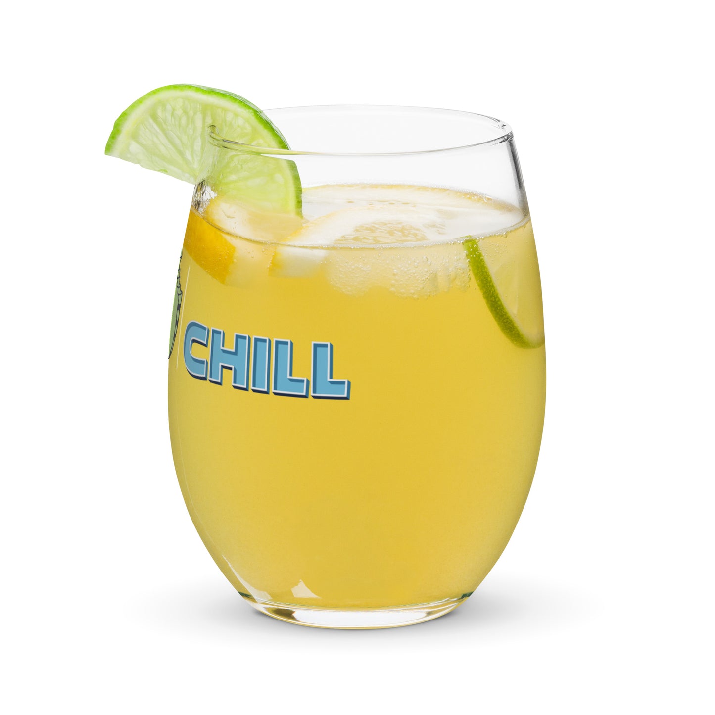 Cool Chill Stemless wine glass