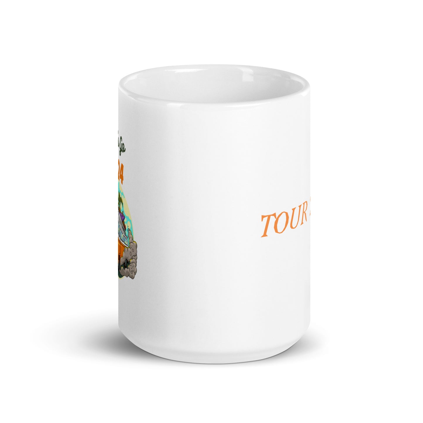 Mug blanc brillant