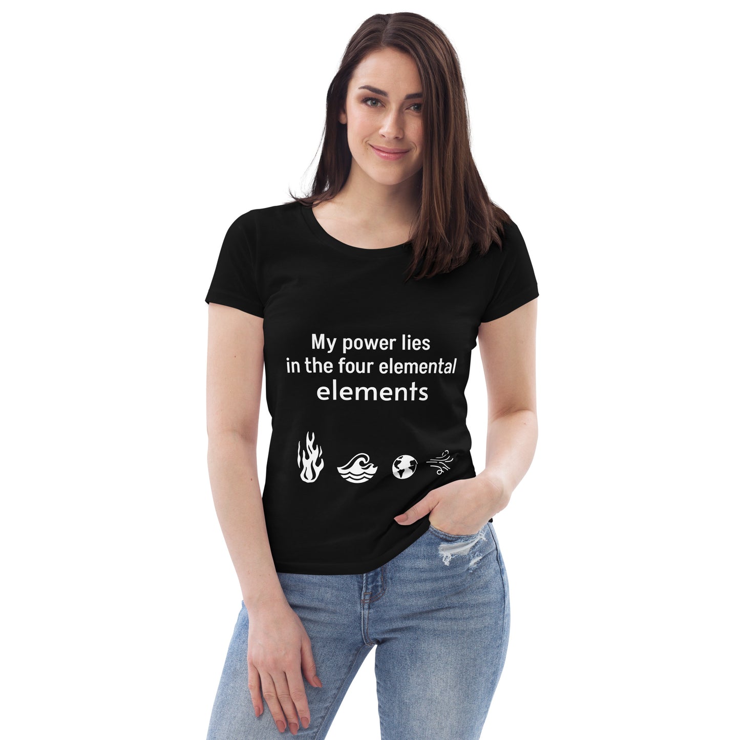 T-shirt éco ajusté pour femme