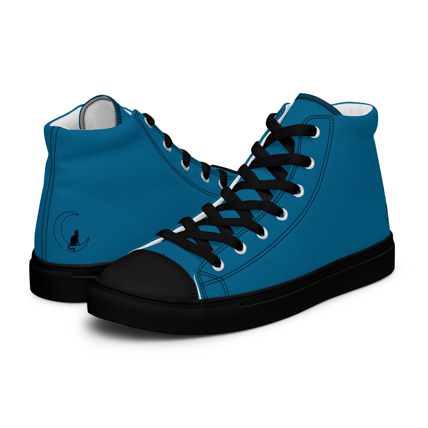 Women's high top canvas shoes