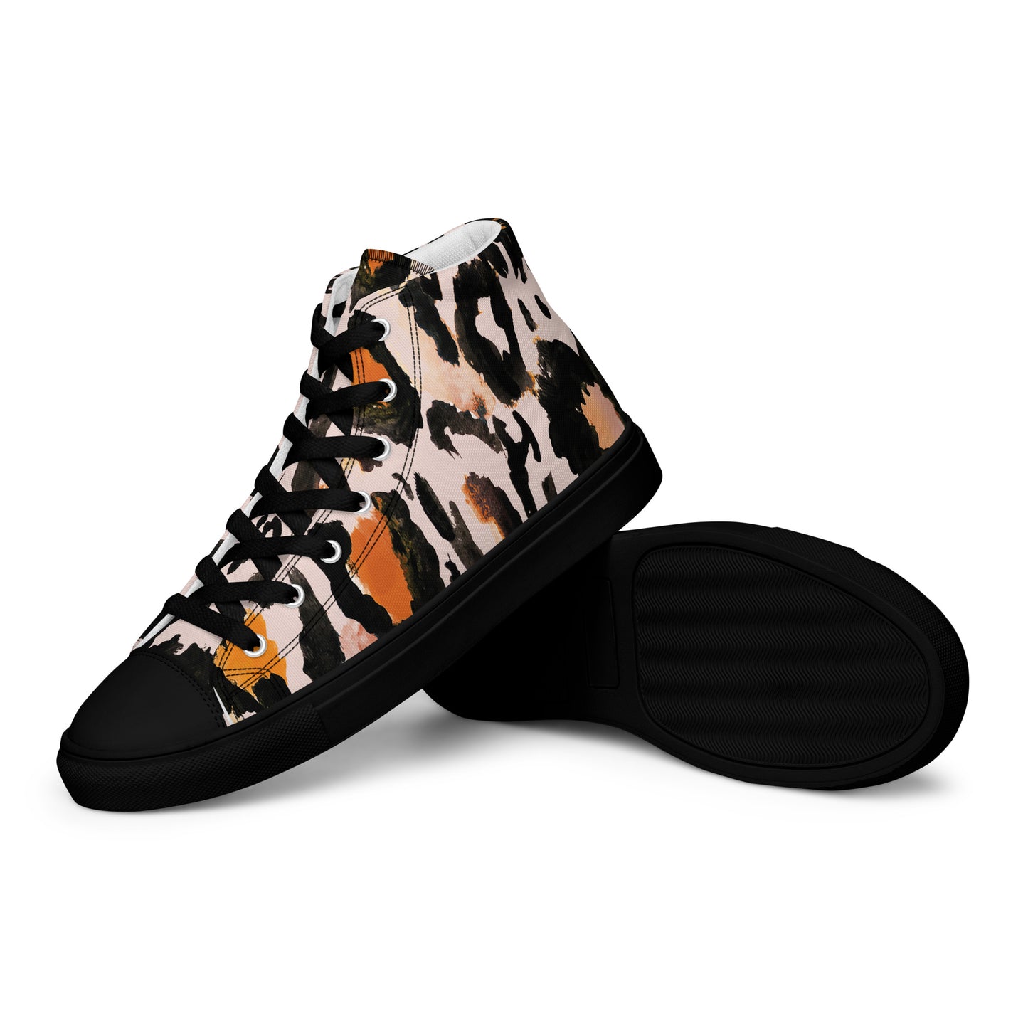 Women’s high top canvas shoes