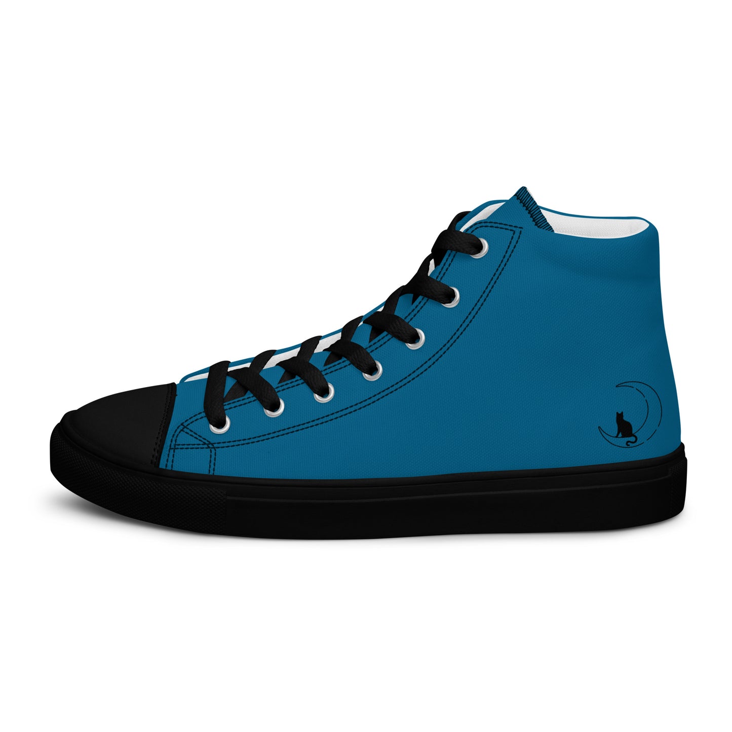 Women's high top canvas shoes