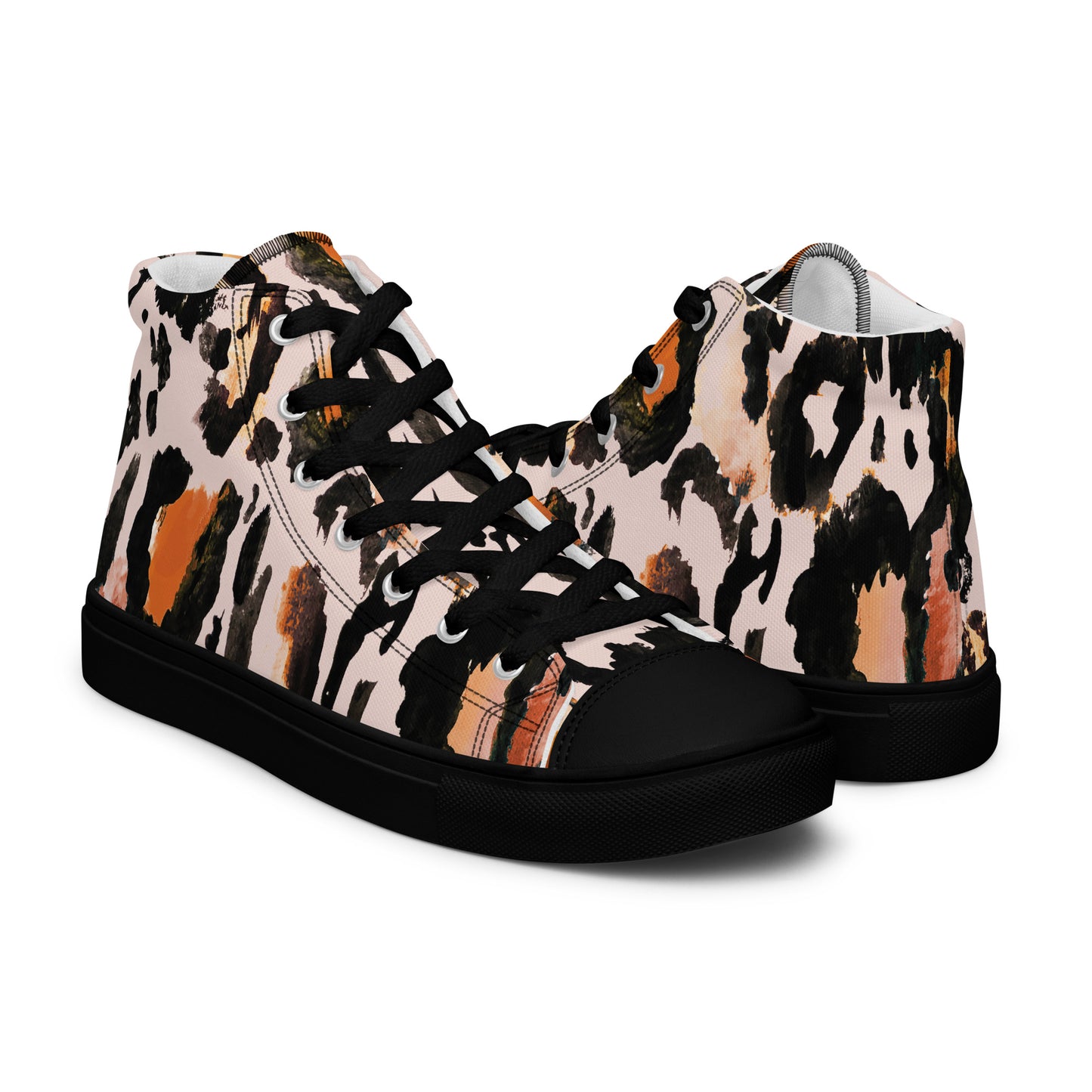 Women’s high top canvas shoes