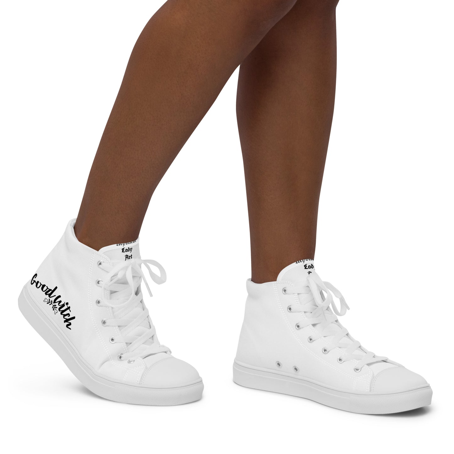 Women’s high top canvas shoes