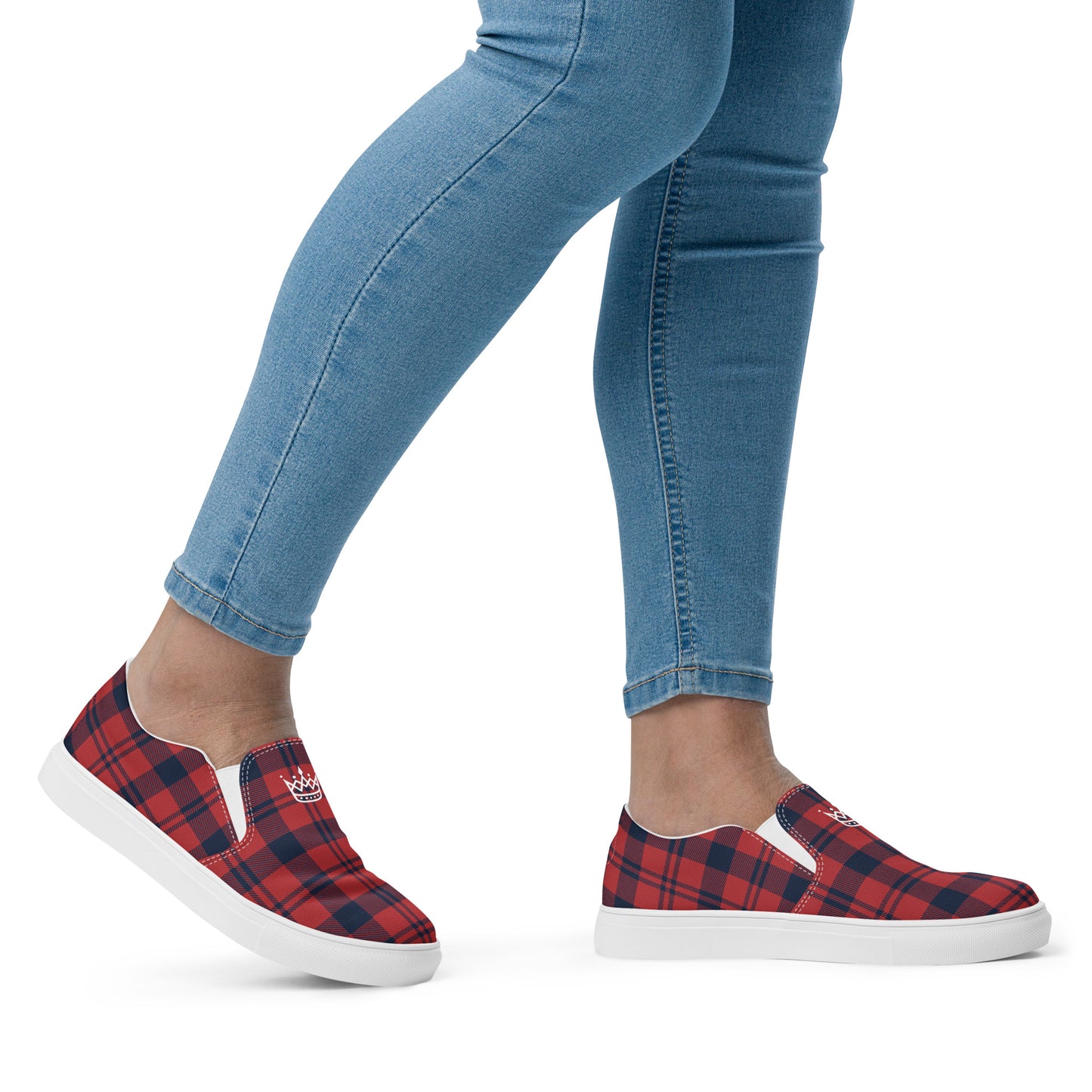 Women's canvas slip-on shoes