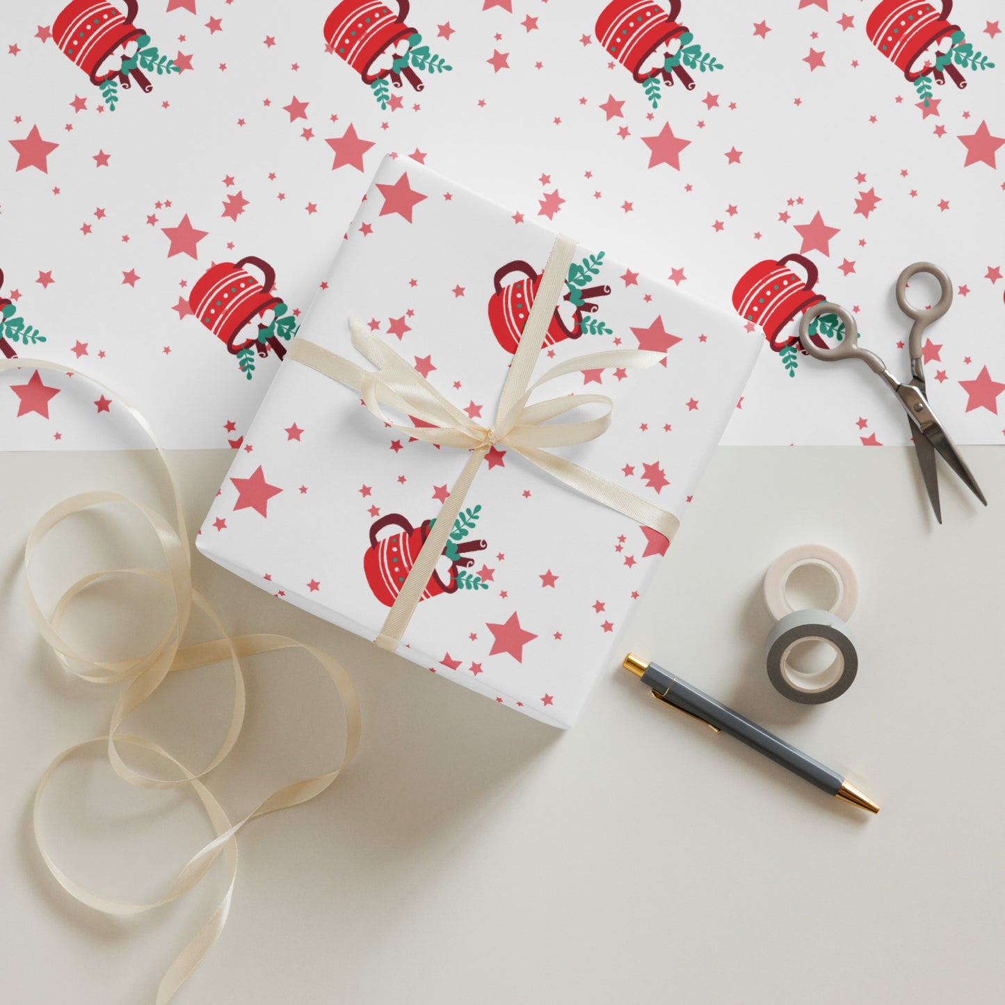 Wrapping paper sheets