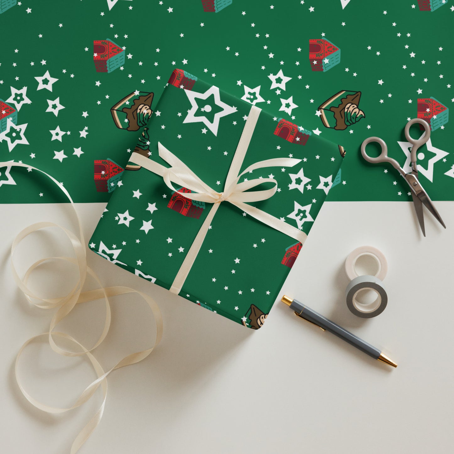 Wrapping paper sheets